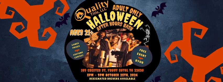 Adult Only Halloween After Hours Bash!