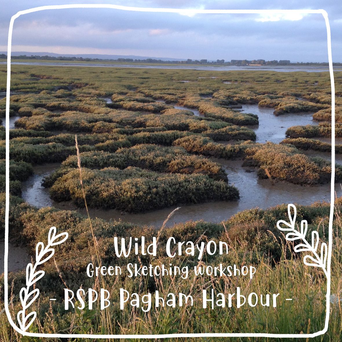 Green Sketching - RSPB Pagham Harbour