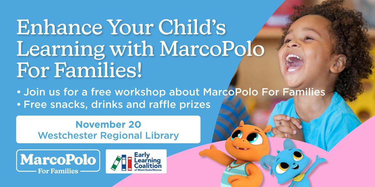 Explore & Learn: Hands-On Marco Polo Workshop for Families