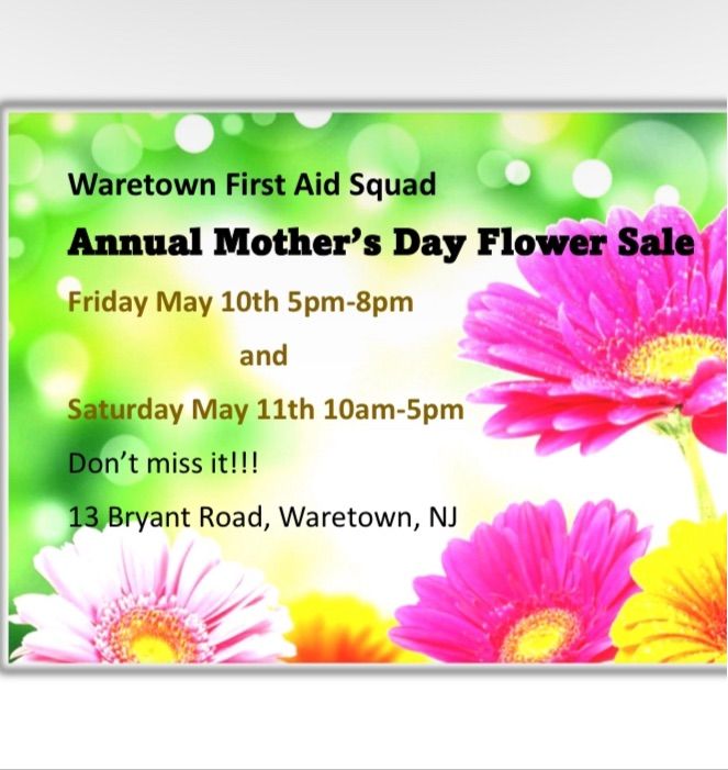 Waretown First Aid Flower Sale