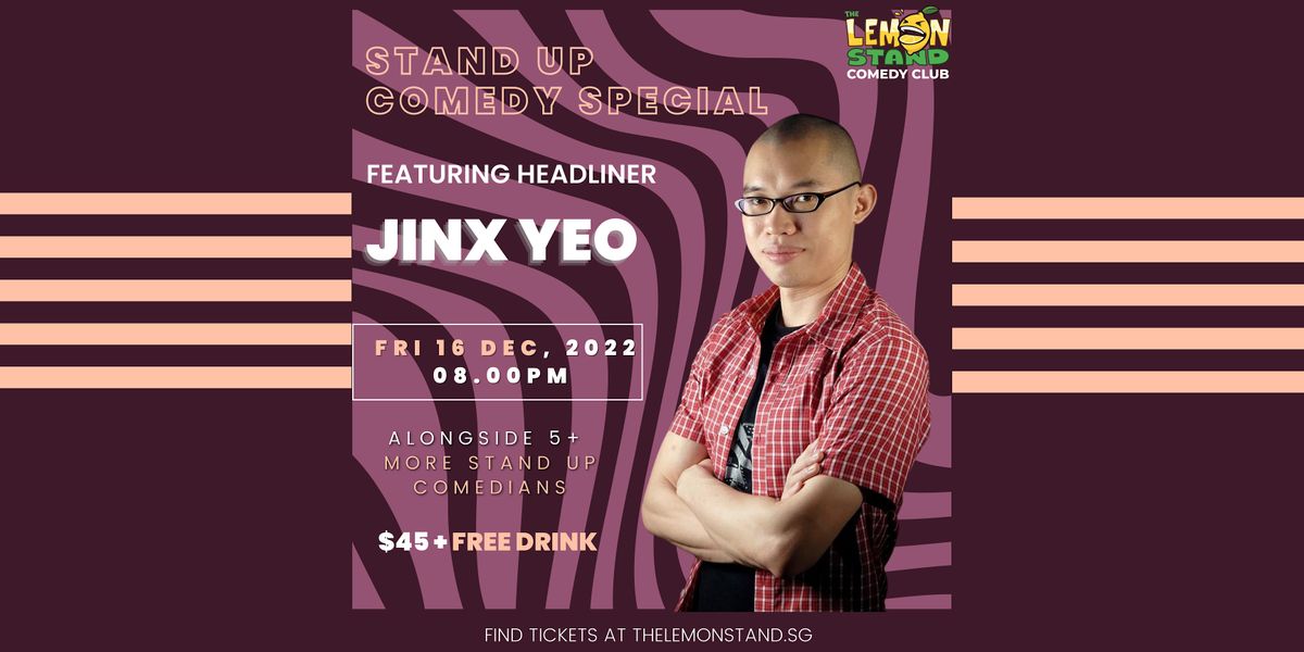 Comedy Headliner - Jinx Yeo