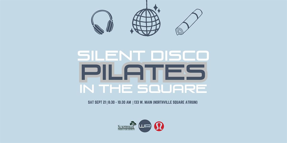 Silent Disco Pilates in the Square