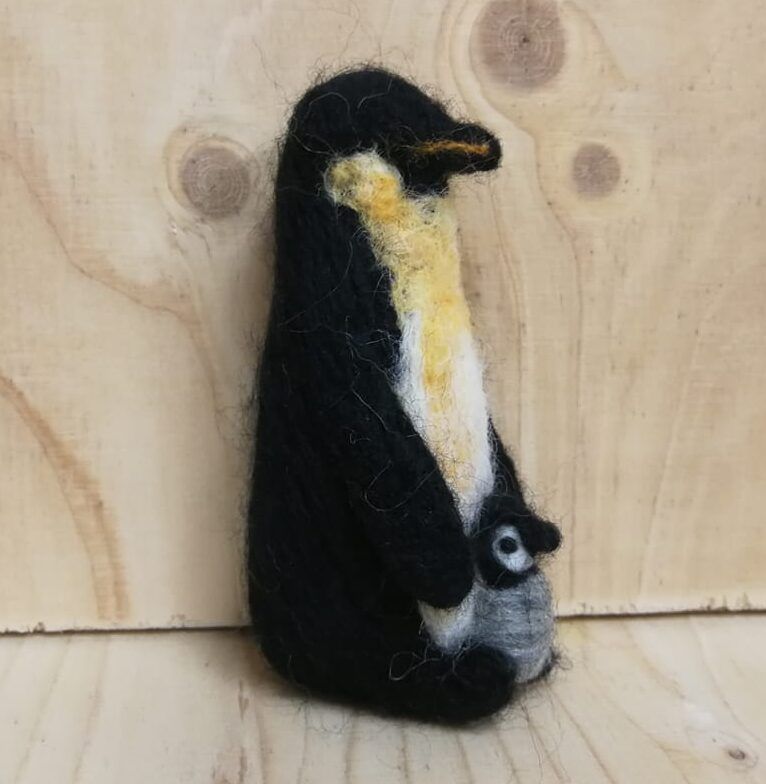 Needle Felted Penguin