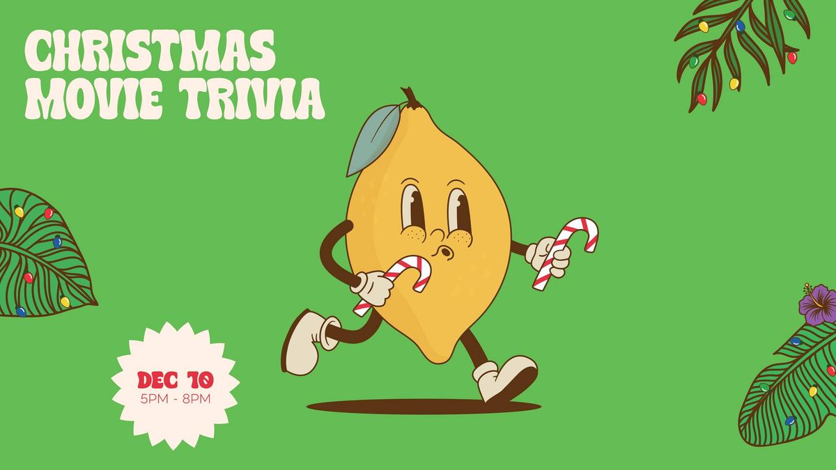 Christmas Movie Trivia at Old Yale Chilliwack 