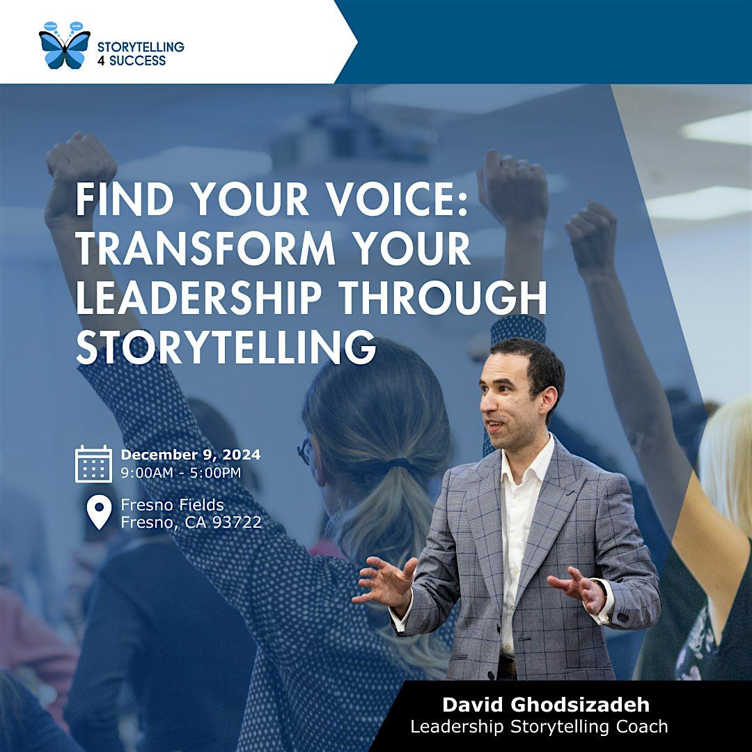 Find Your Voice: Transform Your Leadership Through Storytelling