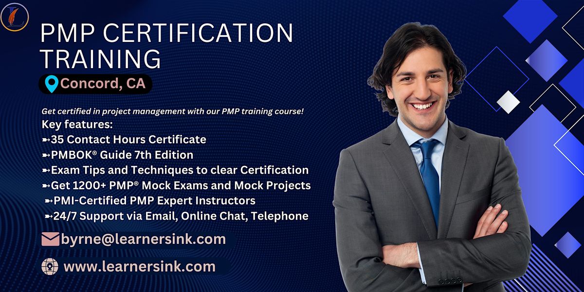 Raise your Profession with PMP Certification in Concord, CA