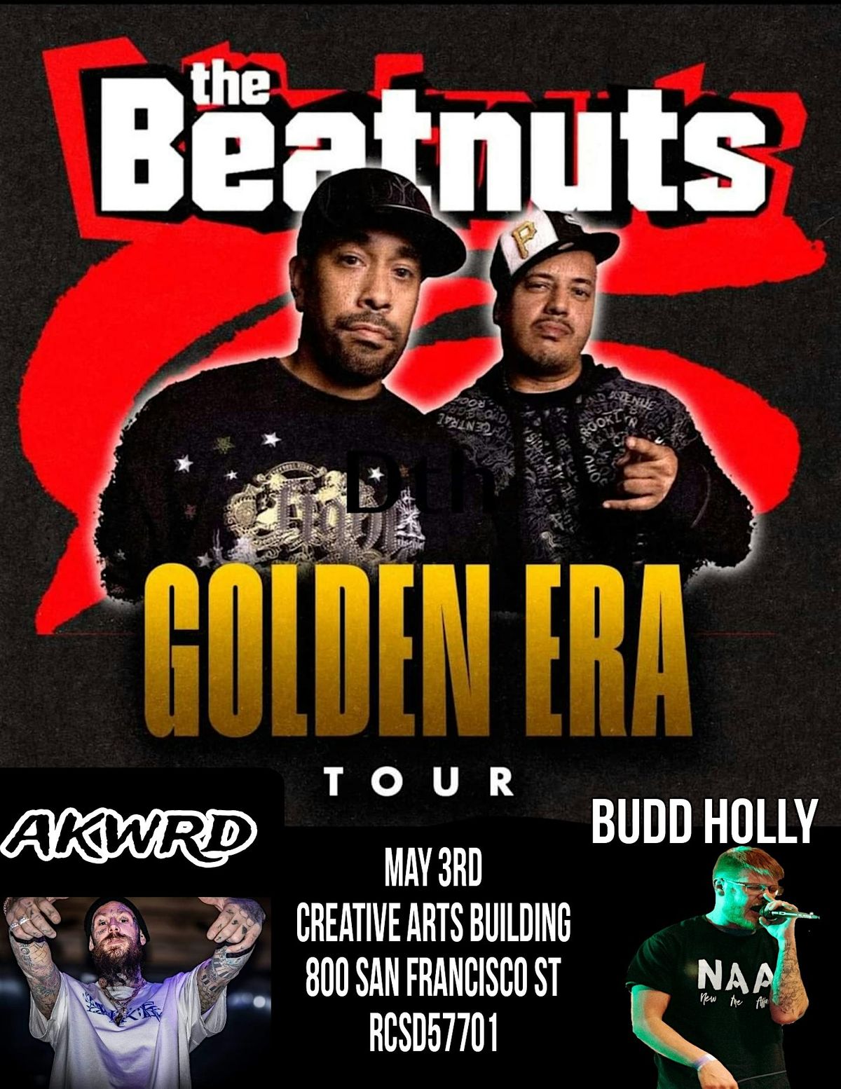 THE BEATNUTS Golden Era Tour With Akwerd  Bud Holly   Zeis   MC DJ Hulio