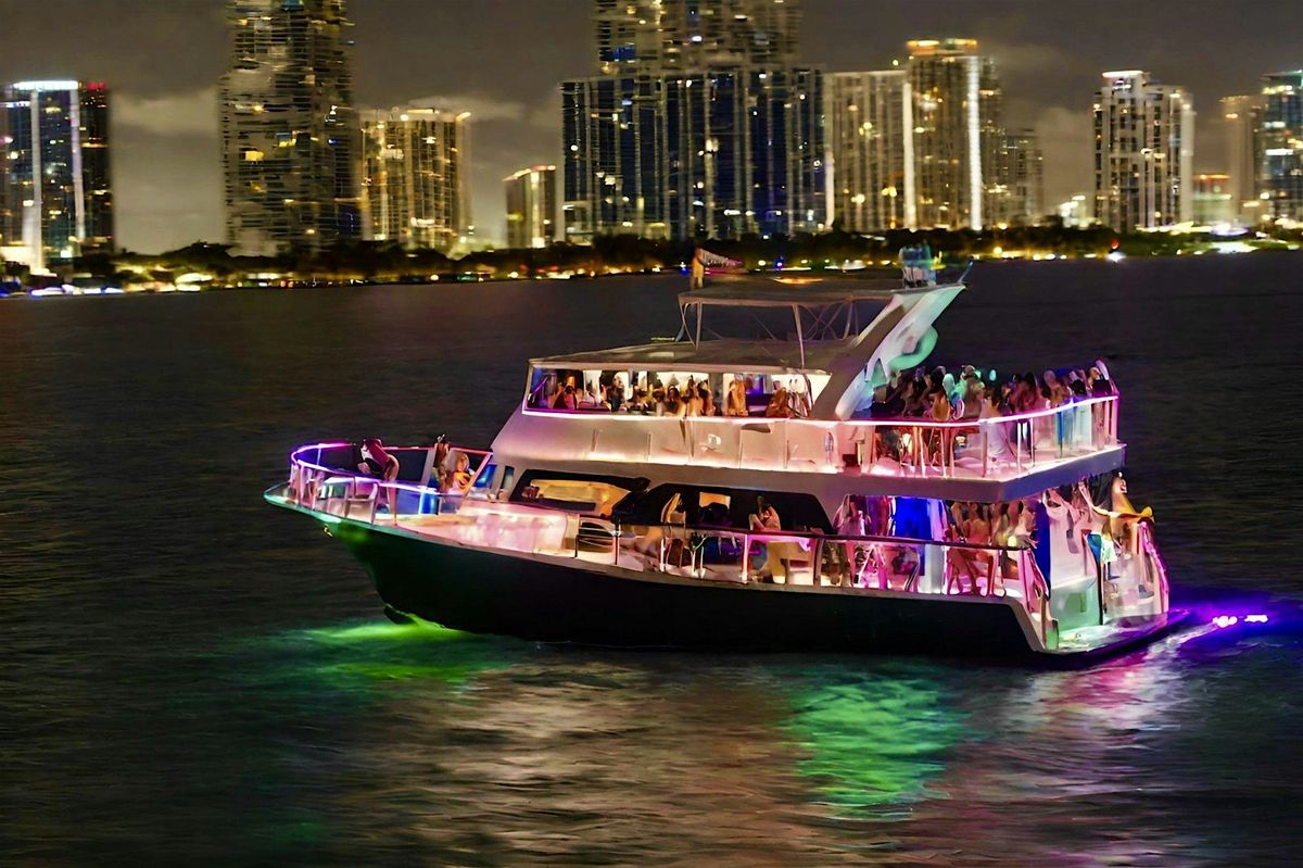 #1 Miami Mega Yacht Party