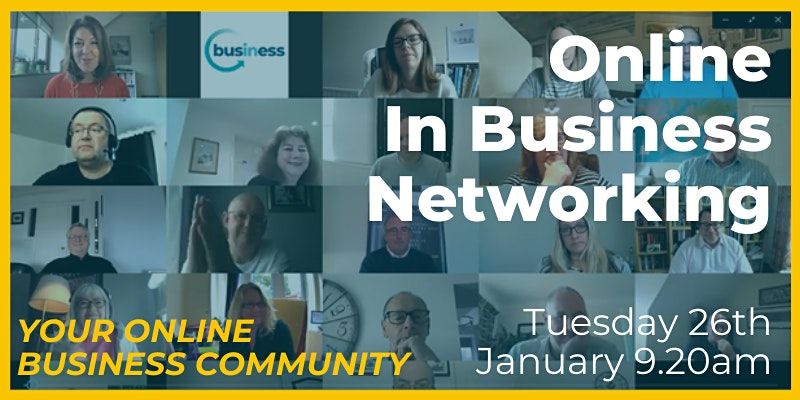 Online In Business Networking Event