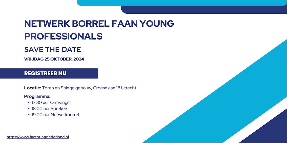 Netwerk borrel FAAN Young professionals