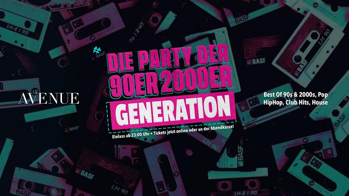Die Party der 90er & 2000er Generation!