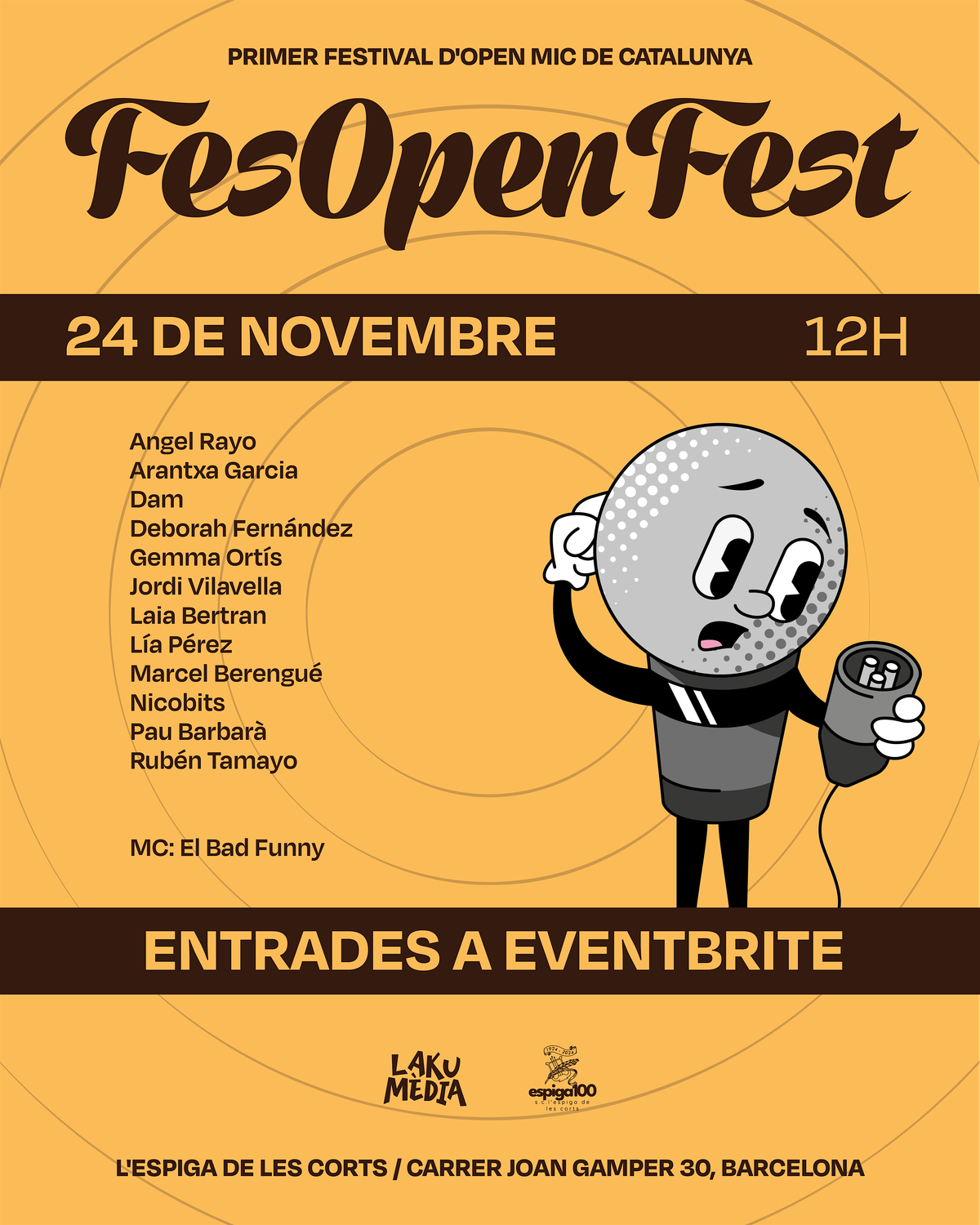 FesOpenFest - Diumenge 24 de novembre a les 12h