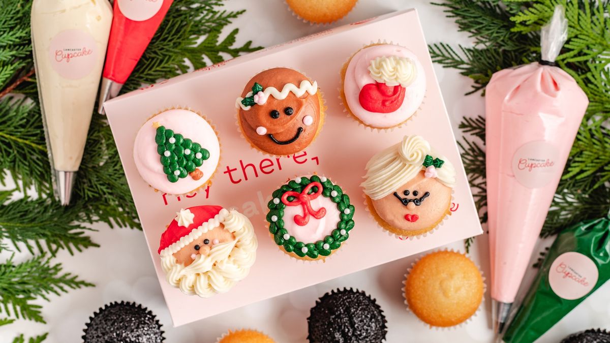 Christmas Themed Cupcake Decorating Workshop