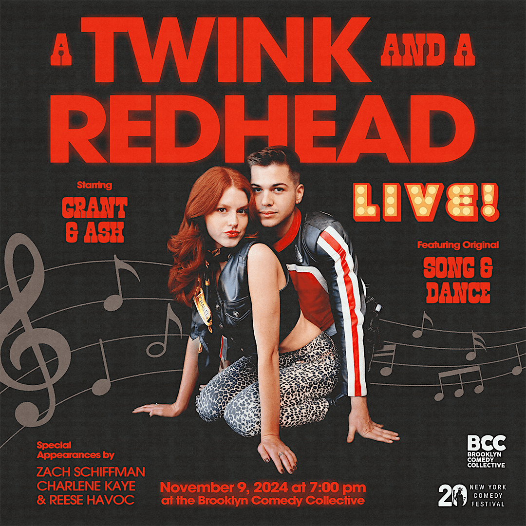 New York Comedy Festival: A Twink & A Redhead