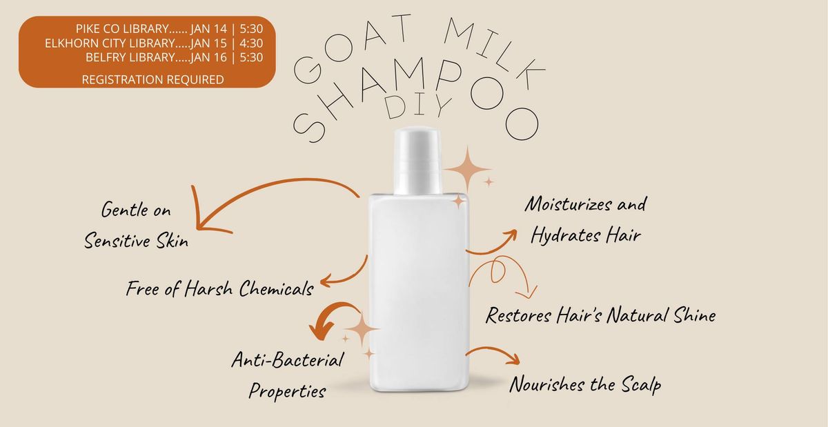 Goat Milk Shampoo Workshop