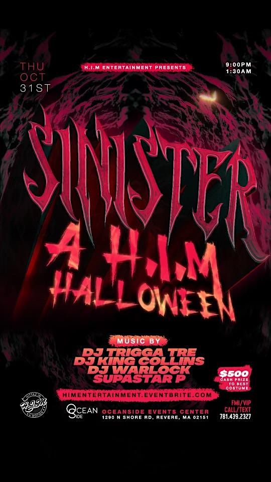 SINISTER: A HALLOWEEN PARTY ( Jack Bleeez )