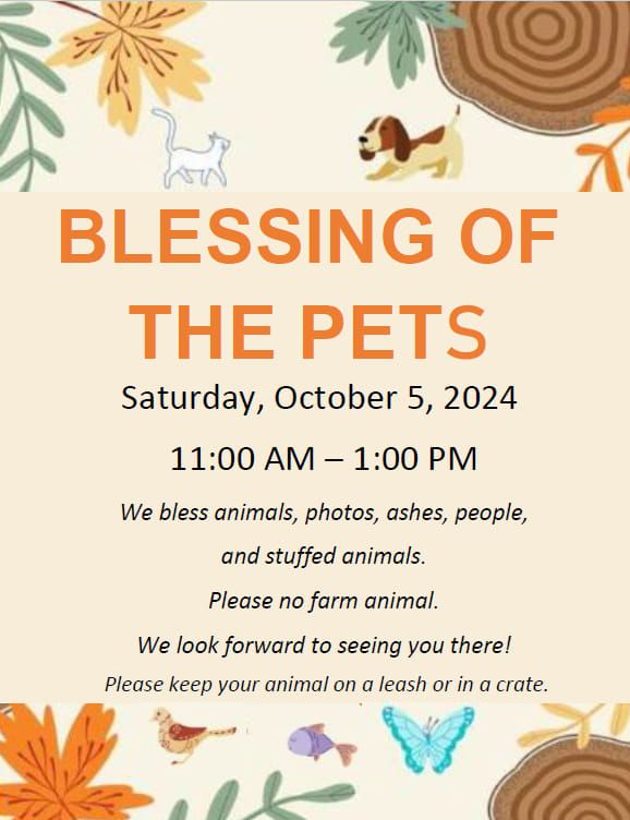 Blessing of Pets