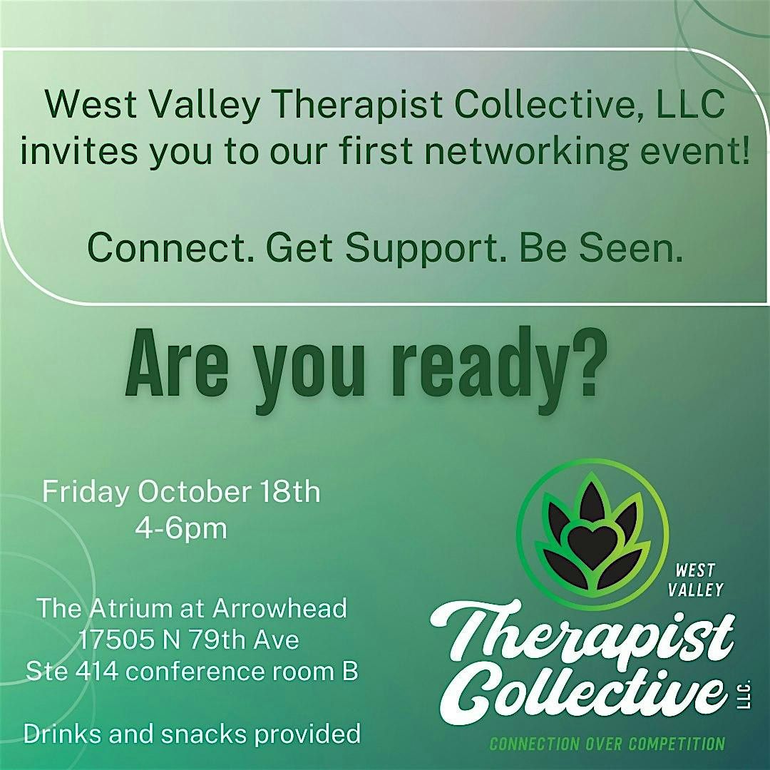 West Valley Therapist Collective Networking event