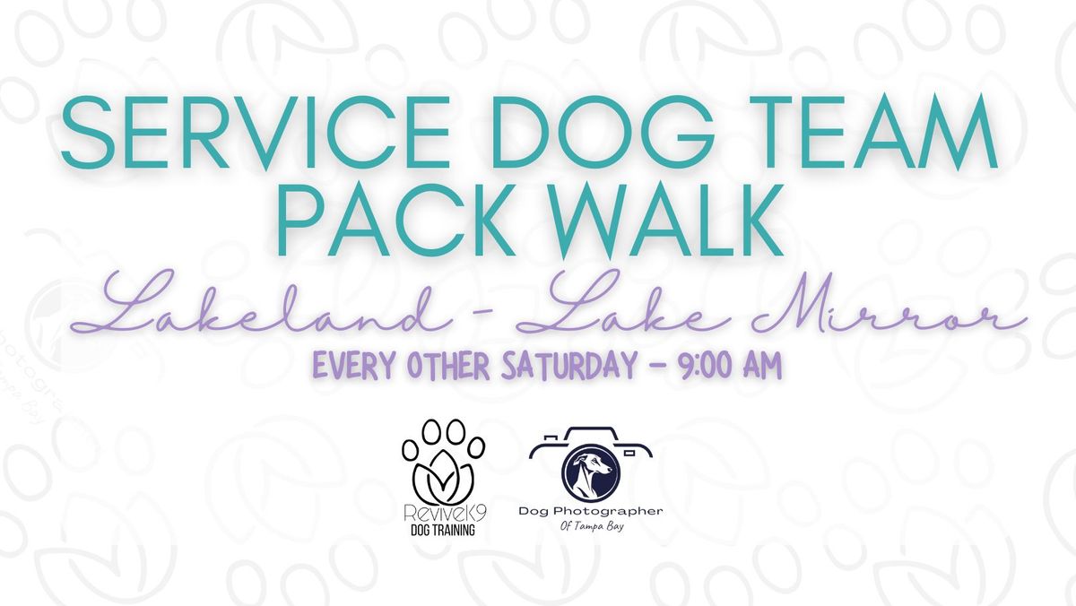Pack Walk for Service Dog Teams