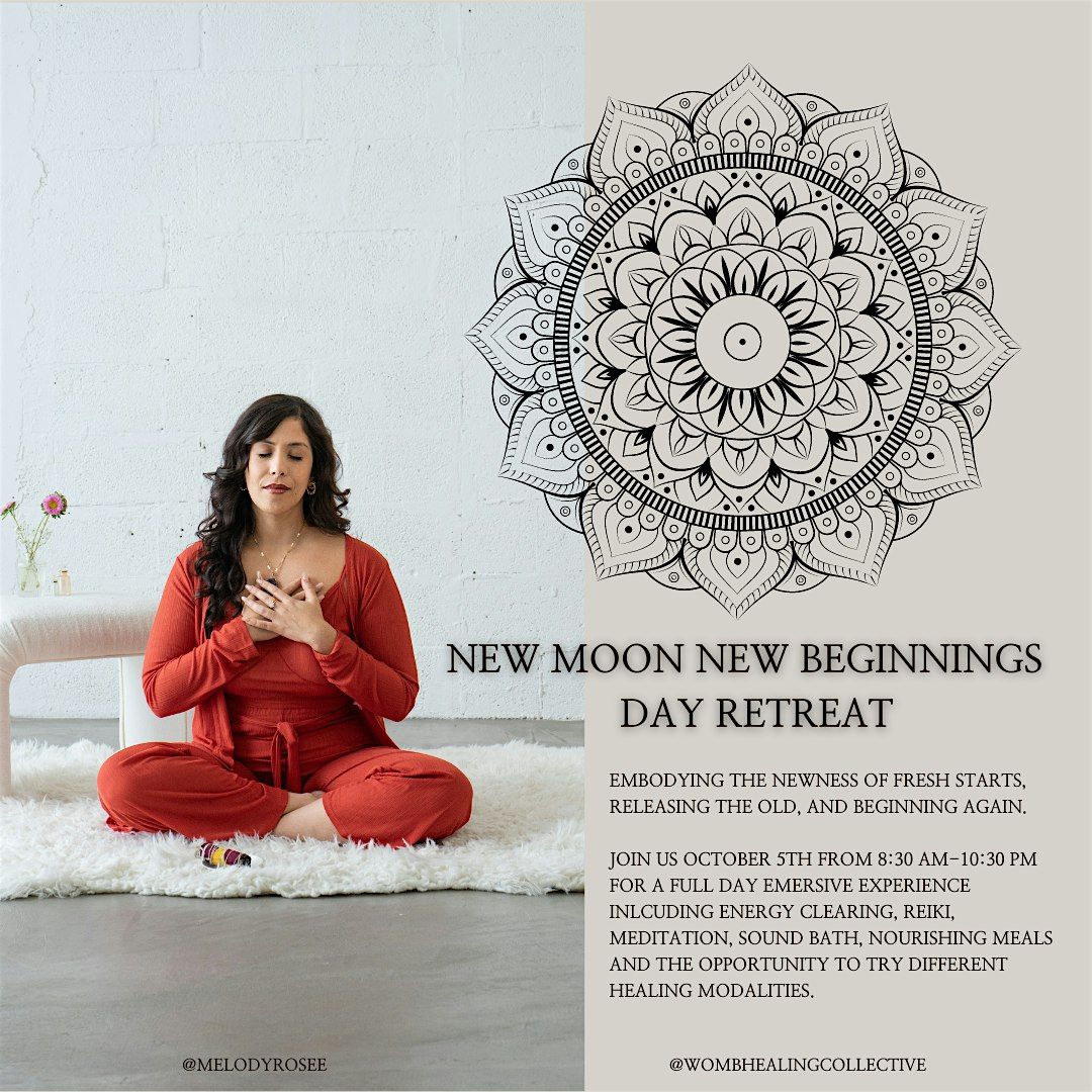 New Moon New Beginnings Day Retreat