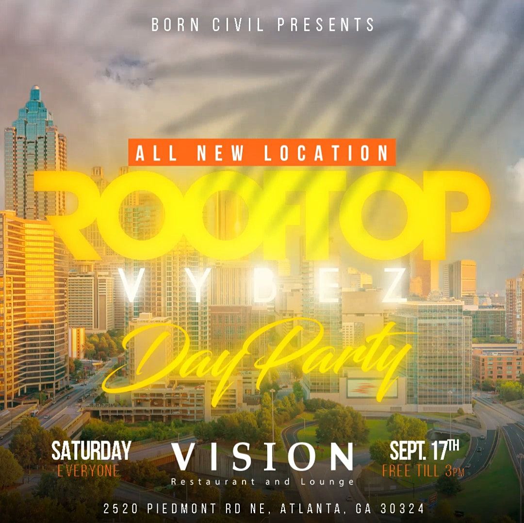 ATL's #1 ROOFTOP BRUNCH! @ THE ALL NEW VISIONS ROOFTOP IN BUCKHEAD!