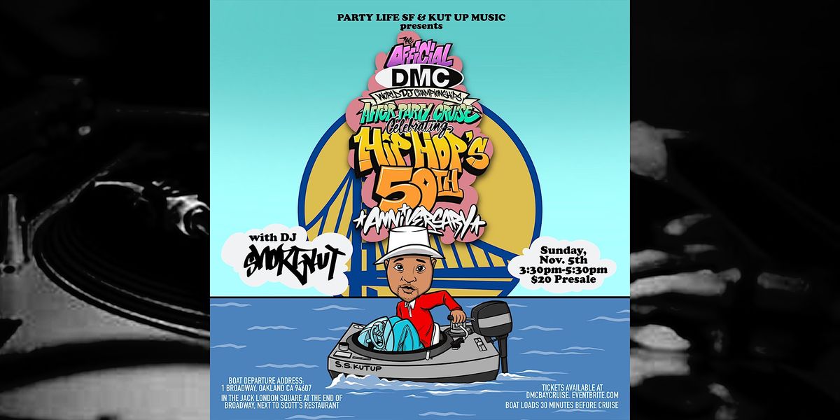 OFFICIAL DMC AFTERPARTY SUNSET HAPPY HOUR CRUISE