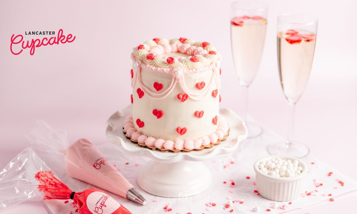 Cake Decorating for Two w\/ Charcuterie & Champagne