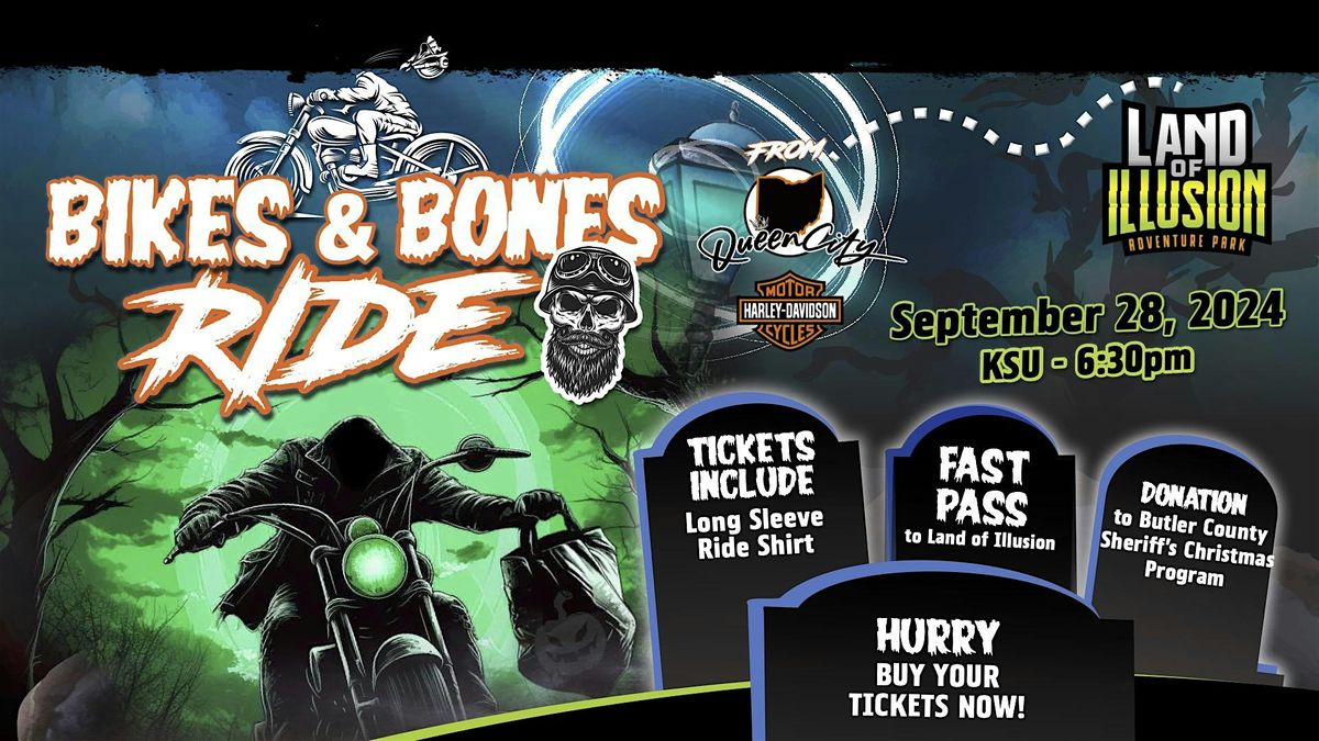 Bones & Bikes Ride to Land of Illusion