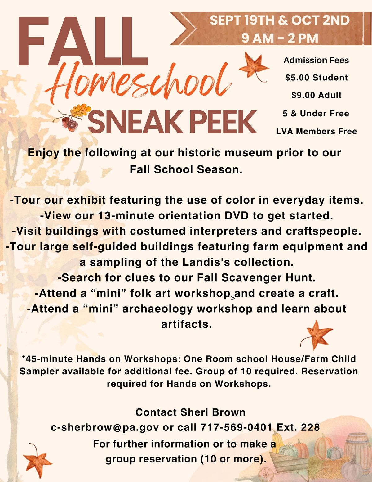 Fall Homeschool Sneak Peek