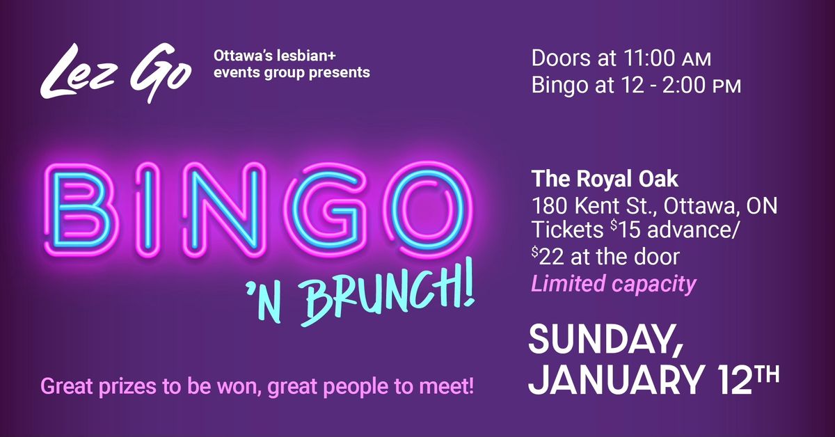 Bingo 'n Brunch - Jan '25