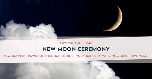 New Moon at Flow Yoga Anderson with Ashley - Book Launch & Cacao HH!