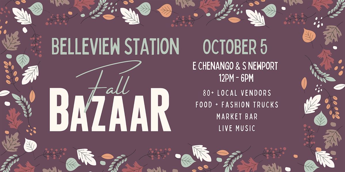 Belleview Station Fall BAZAAR | October 5