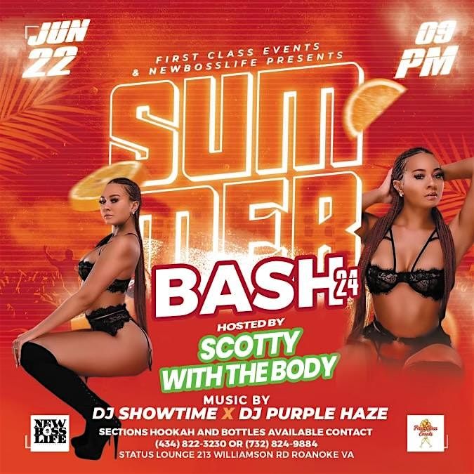 Summer Bash hosted by Scotty with the Body