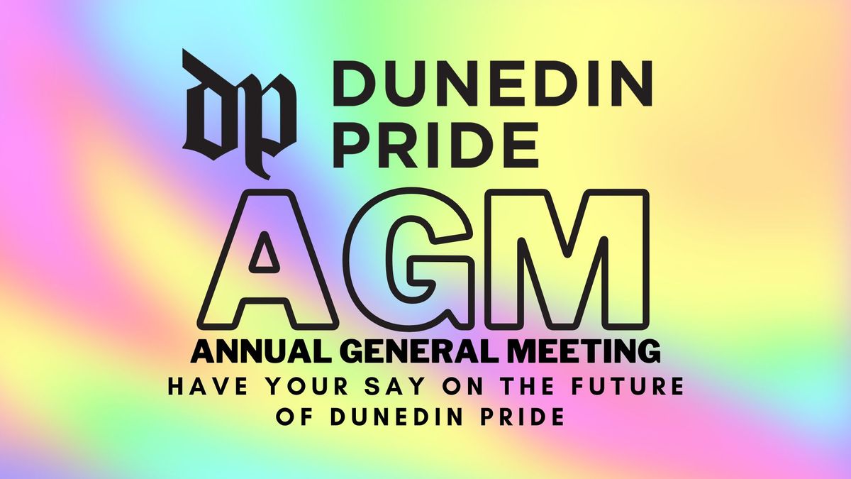 Dunedin Pride 2024 AGM