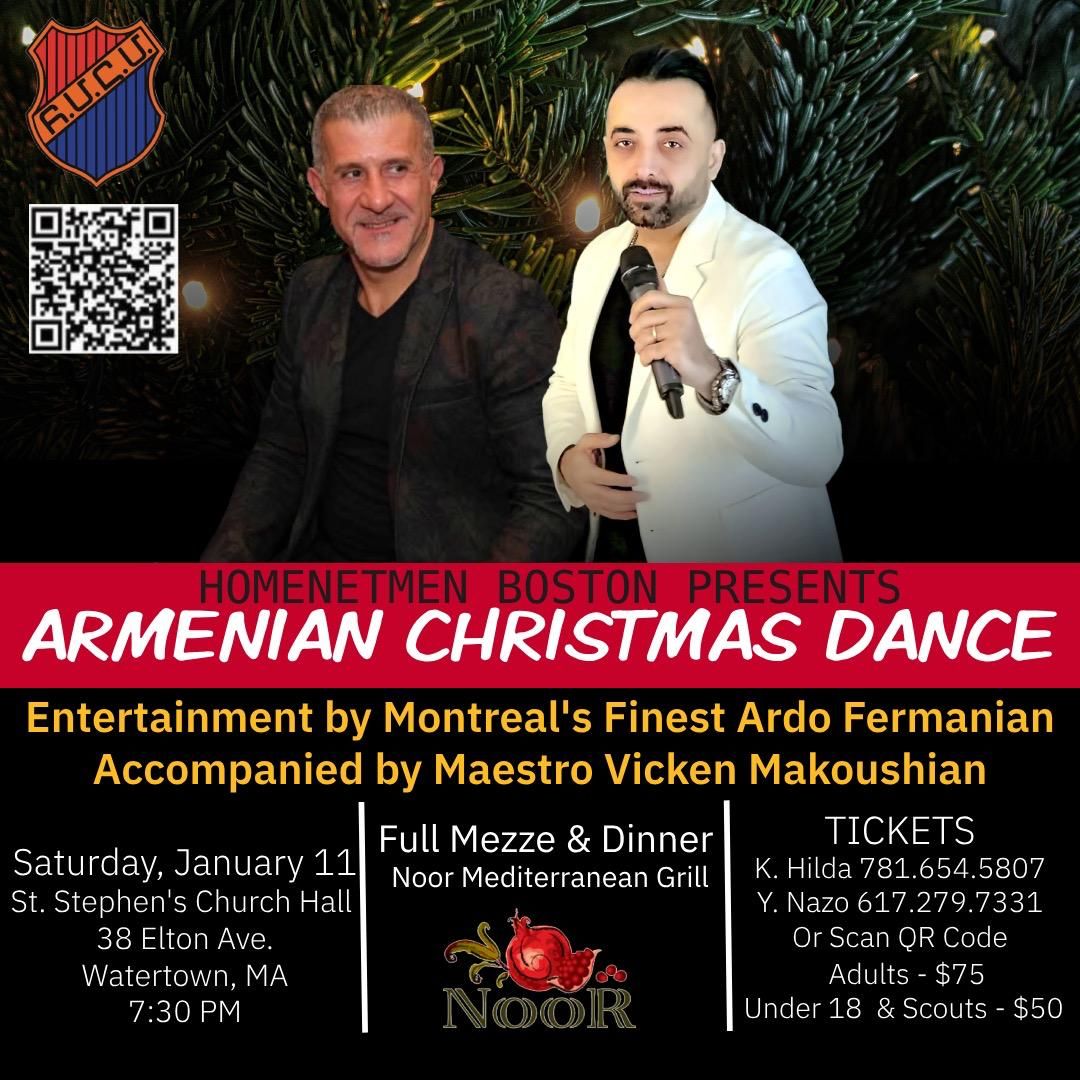 Homenetmen Boston Annual Christmas Dance