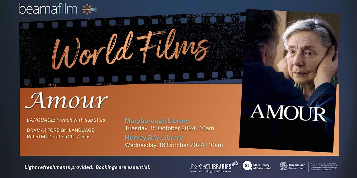 World Film - Amour - Hervey Bay Library