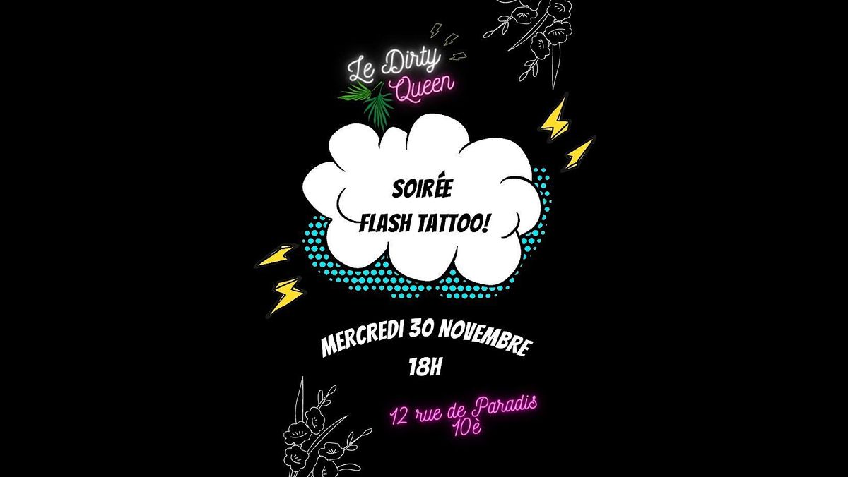 Soir\u00e9e Flash Tattoo