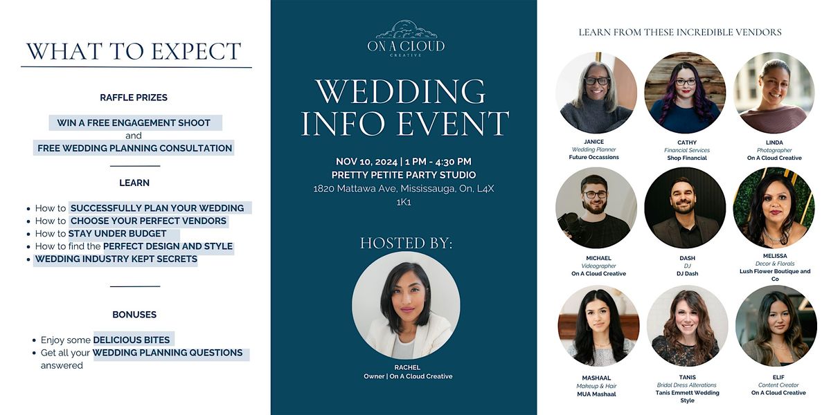 Wedding Info Event