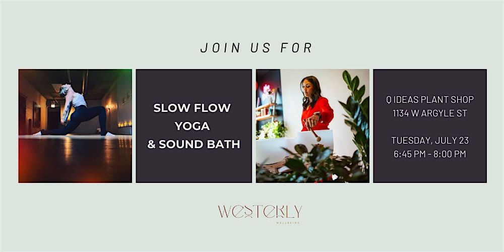 Slow Flow Yoga & Sound Bath