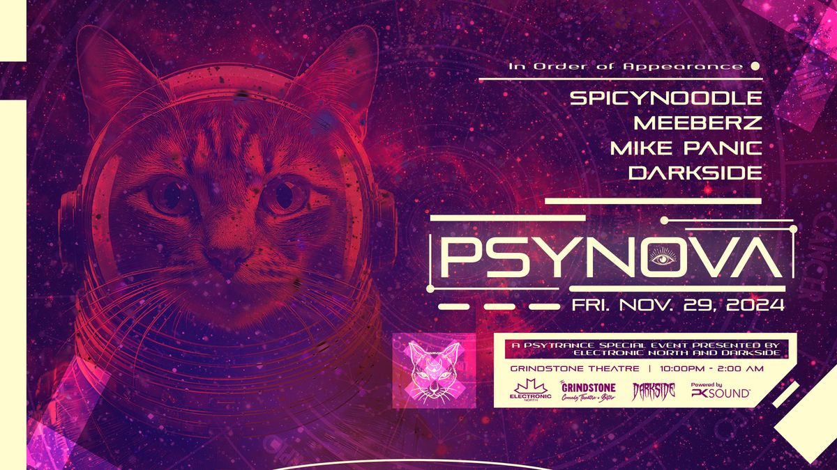 PSYNOVA - psytrance party ! Curated by DARKSIDE