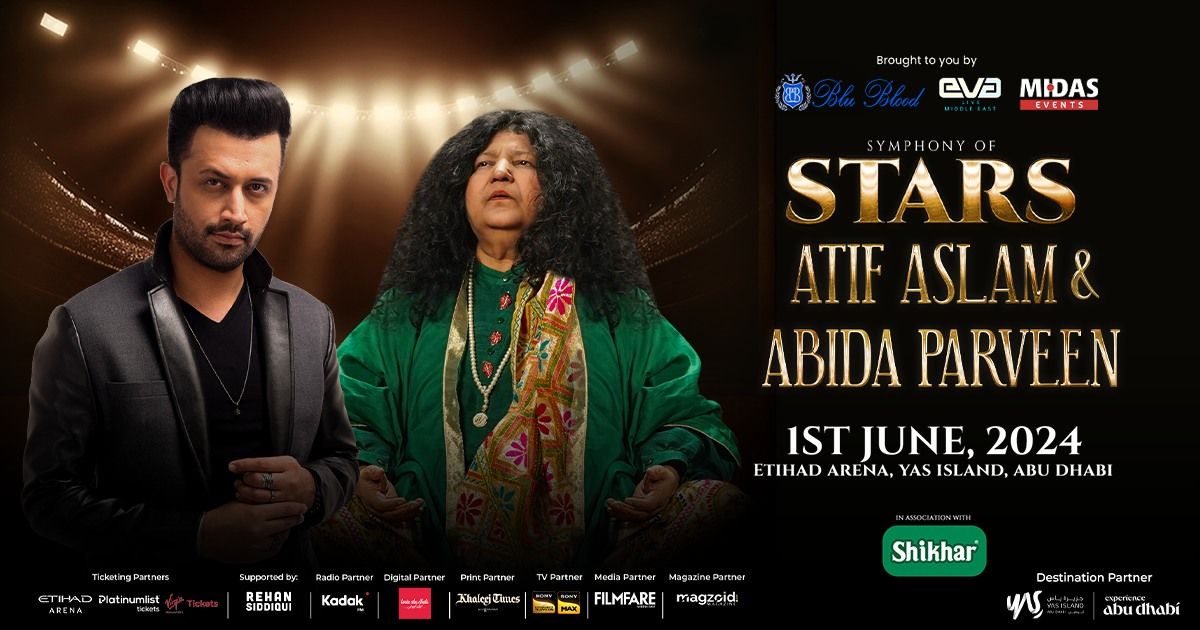 Symphony of Stars - Atif Aslam & Abida Parveen - Etihad Arena, Abu Dhabi