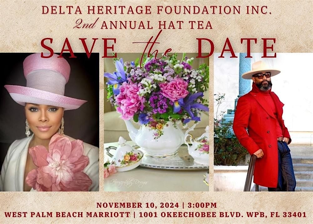 The 2nd Annual Hat Tea