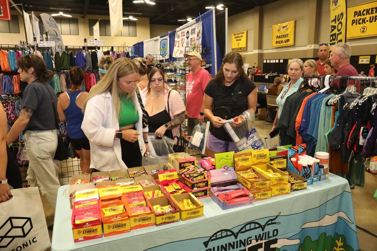 Day 1\/2 Running Wild Sports & Fitness Expo for the Quad-City Times Bix 7