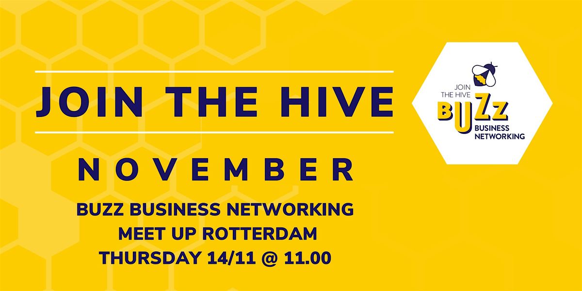 Nov 2024 Buzz Business Networking Meet Up \u2013 Rotterdam