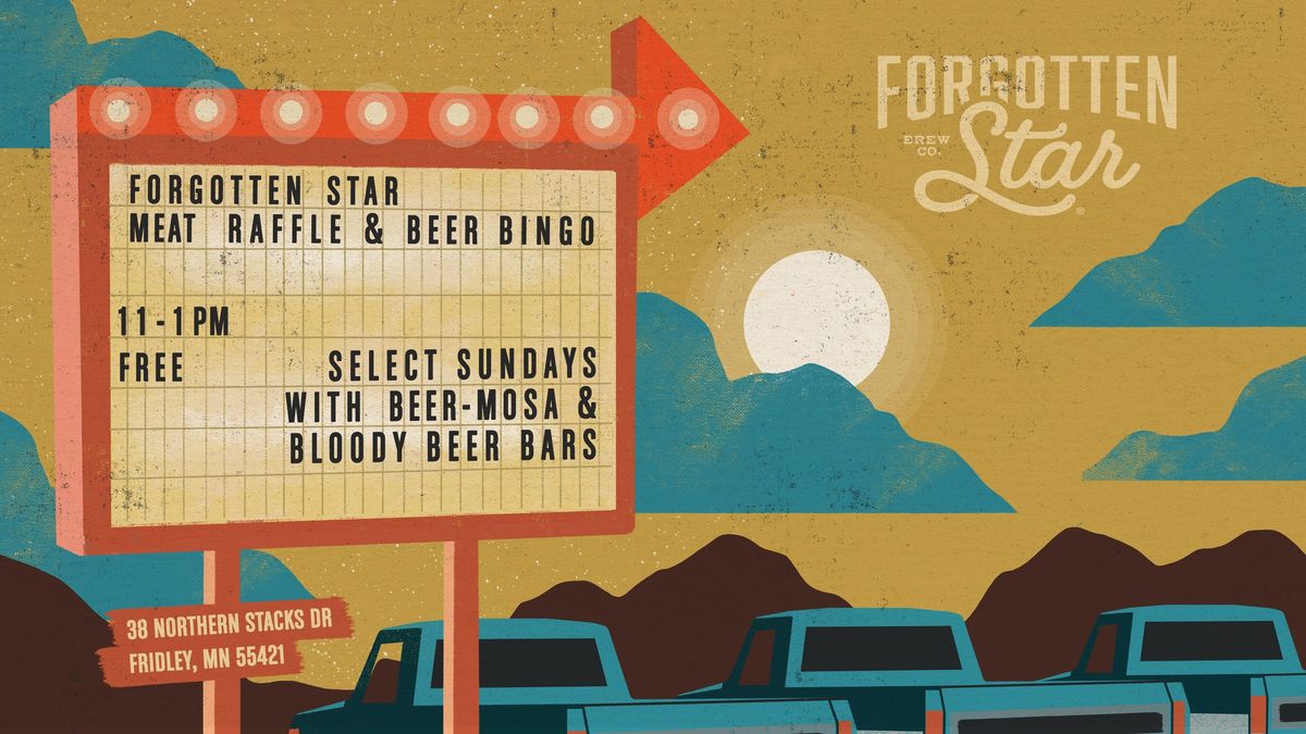 Free Meat Raffle and Beer Bingo at Forgotten Star Brewing