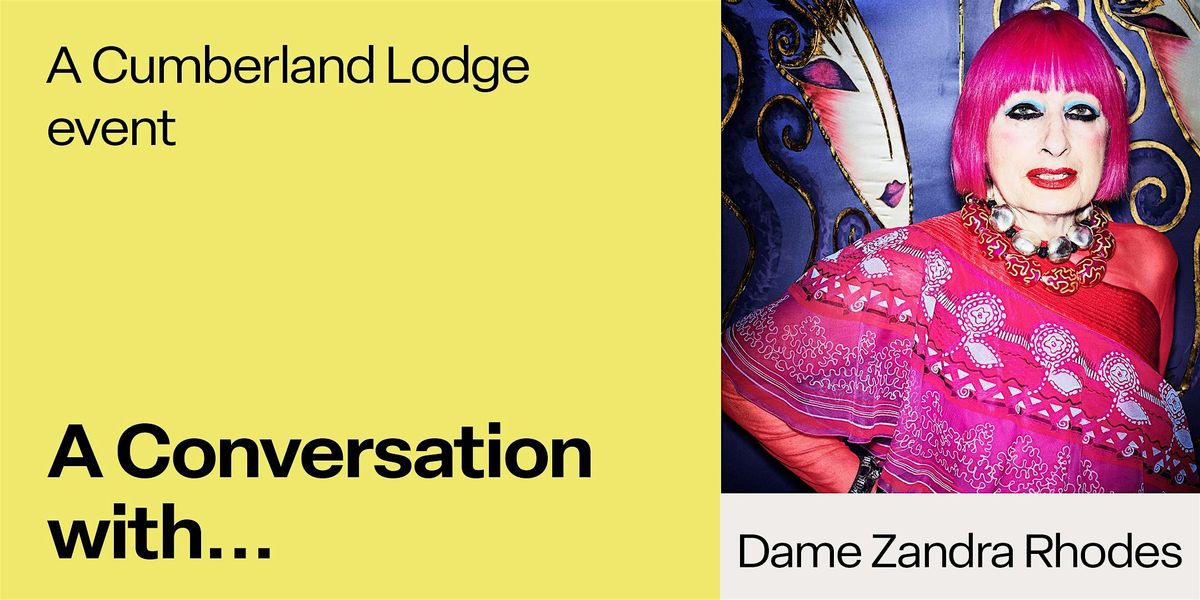 A Conversation with Dame Zandra Rhodes