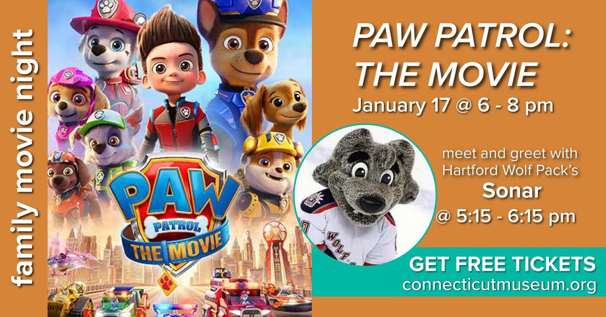 Family Movie Night: "PAW Patrol: The Movie"