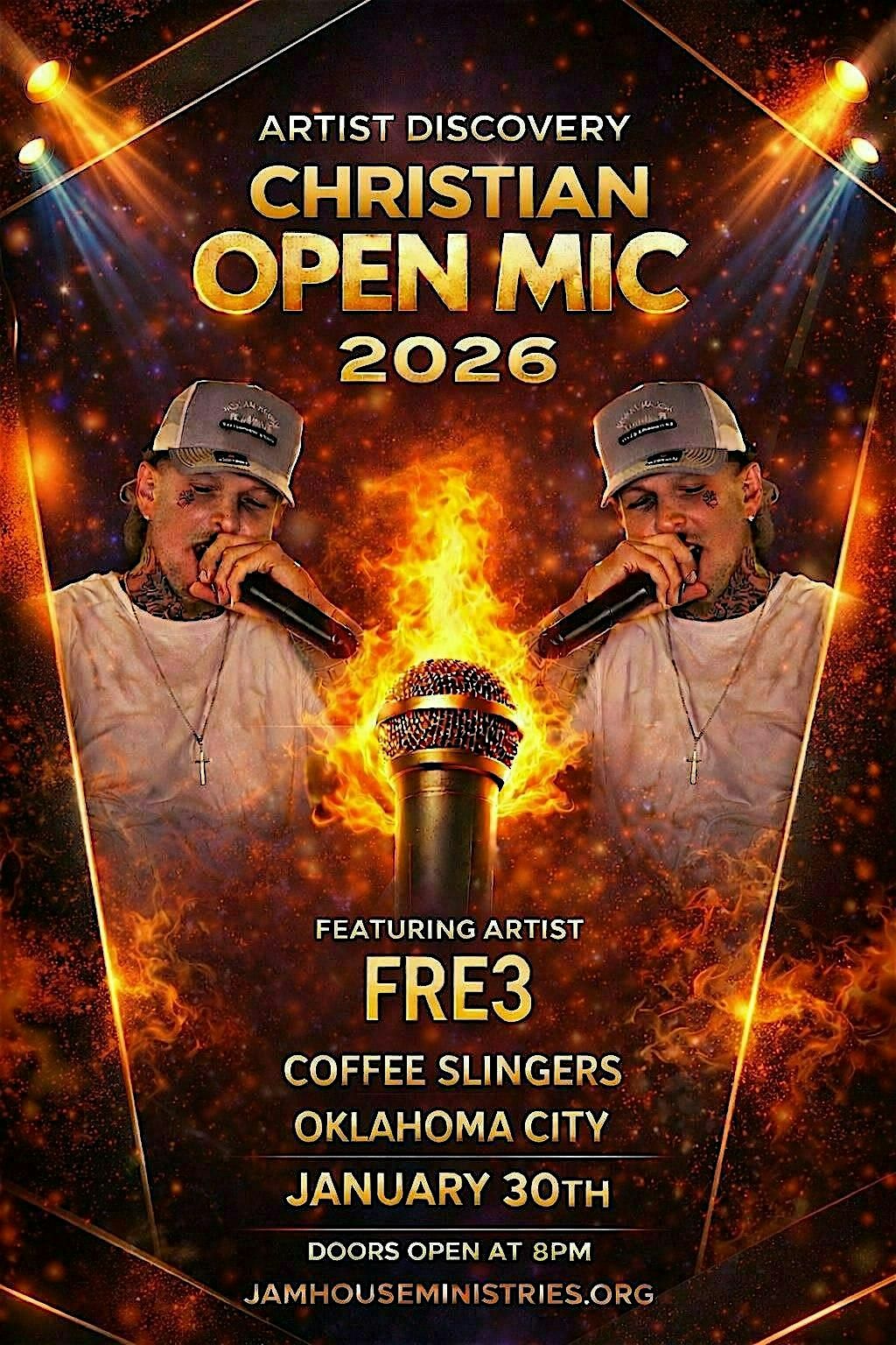 Local Artist Night Christian Open Mic Night 2026 – Artist Discovery Night, Coffee Slingers ...