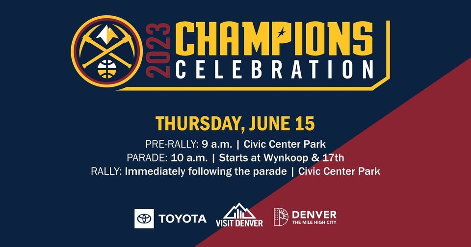Denver Nuggets 2023 Champions Parade and Rally
