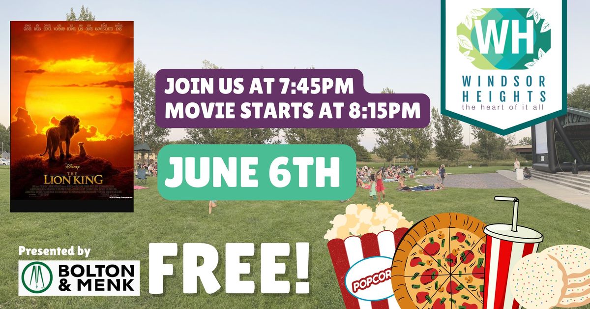 Movie in the Park: The Lion King